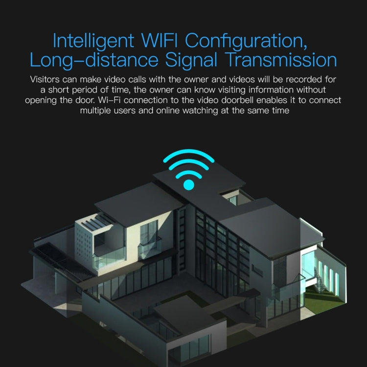 X3 1080P WiFi Smart Video IP54 Waterproof Digital Camera Door Viewer, Support TF Card & Infrared Night Vision X3 1080P WiFi Smart Video IP54 Waterproof Digital Camera Door Viewer, Support TF Card & Infrared Night Vision